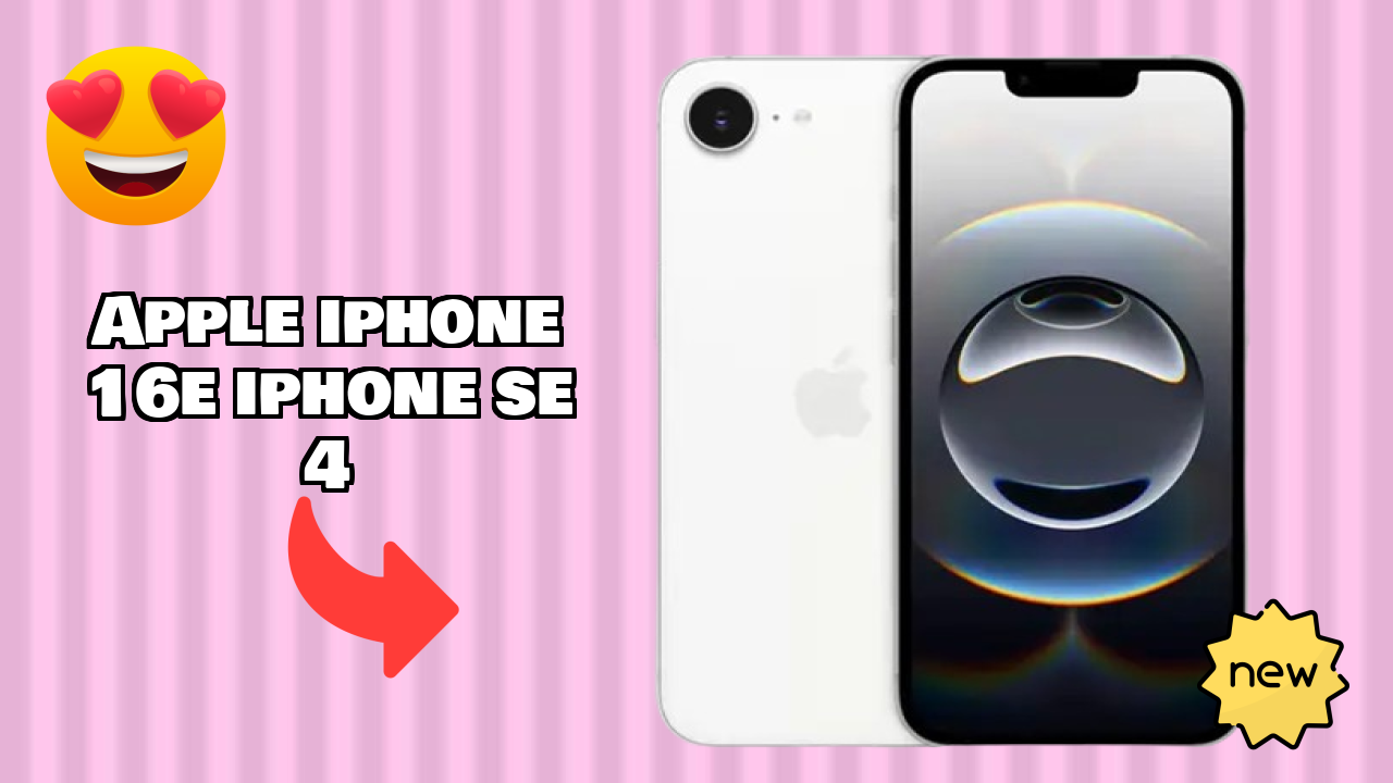 Apple IPhone 16E (iPhone SE 4) Display Size: 6.1 Inches (15.49 Cm) Screen Review