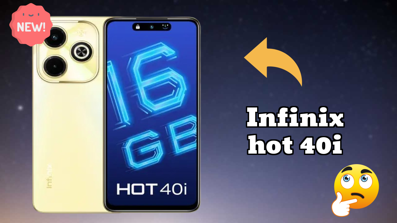 Infinix Hot 40i Display Analysis: 6.6 Inches (16.76 Cm) Screen