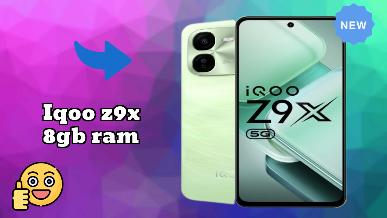 IQOO Z9x 8GB RAM Review: 8 GB RAM Gaming Tested