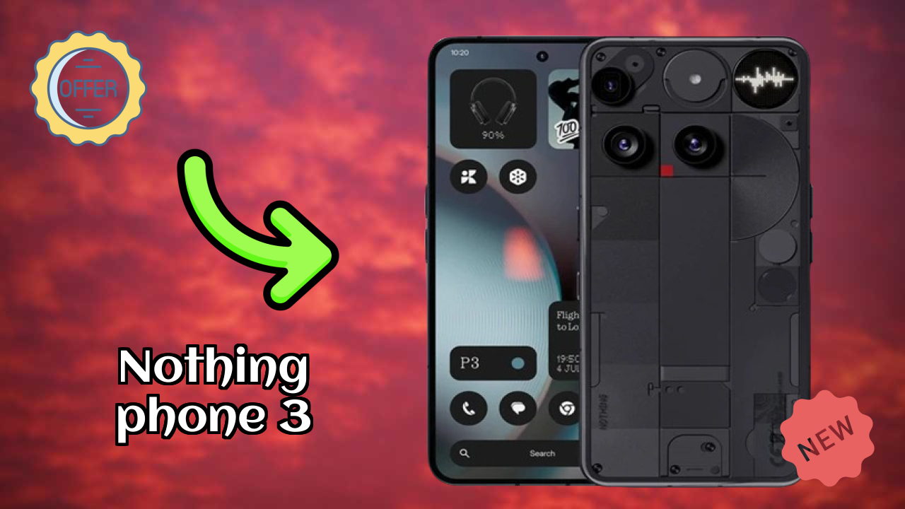 Nothing Phone 3 Display Analysis: Flexible AMOLED Quality