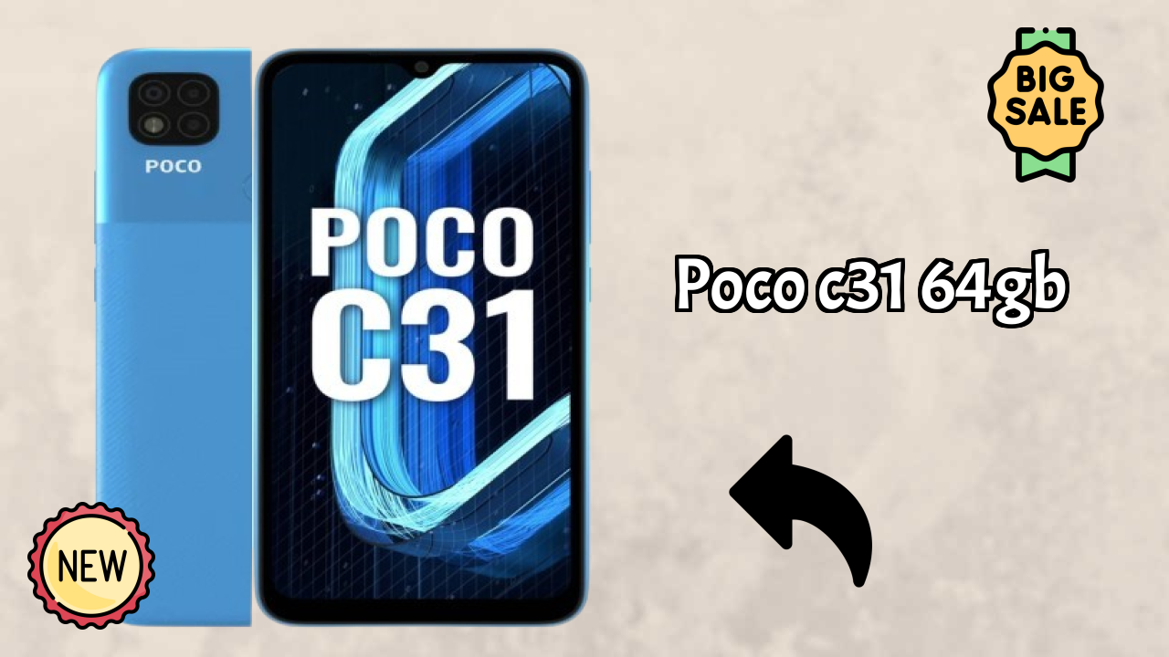 POCO C31 64GB Camera Review: 13 MP + 2 MP + 2 MP Rear Camera Photo Test