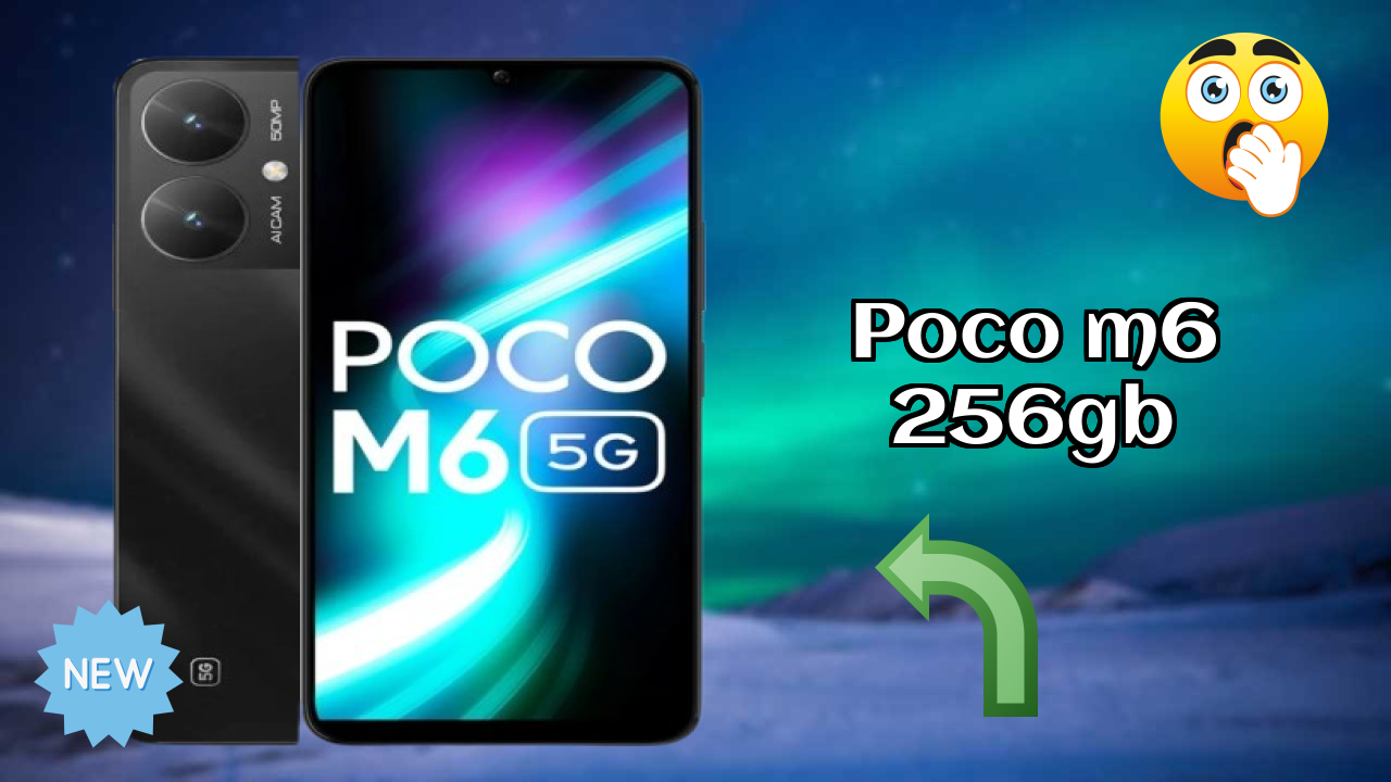 POCO M6 256GB at ₹13,499 - Everything About This Phone