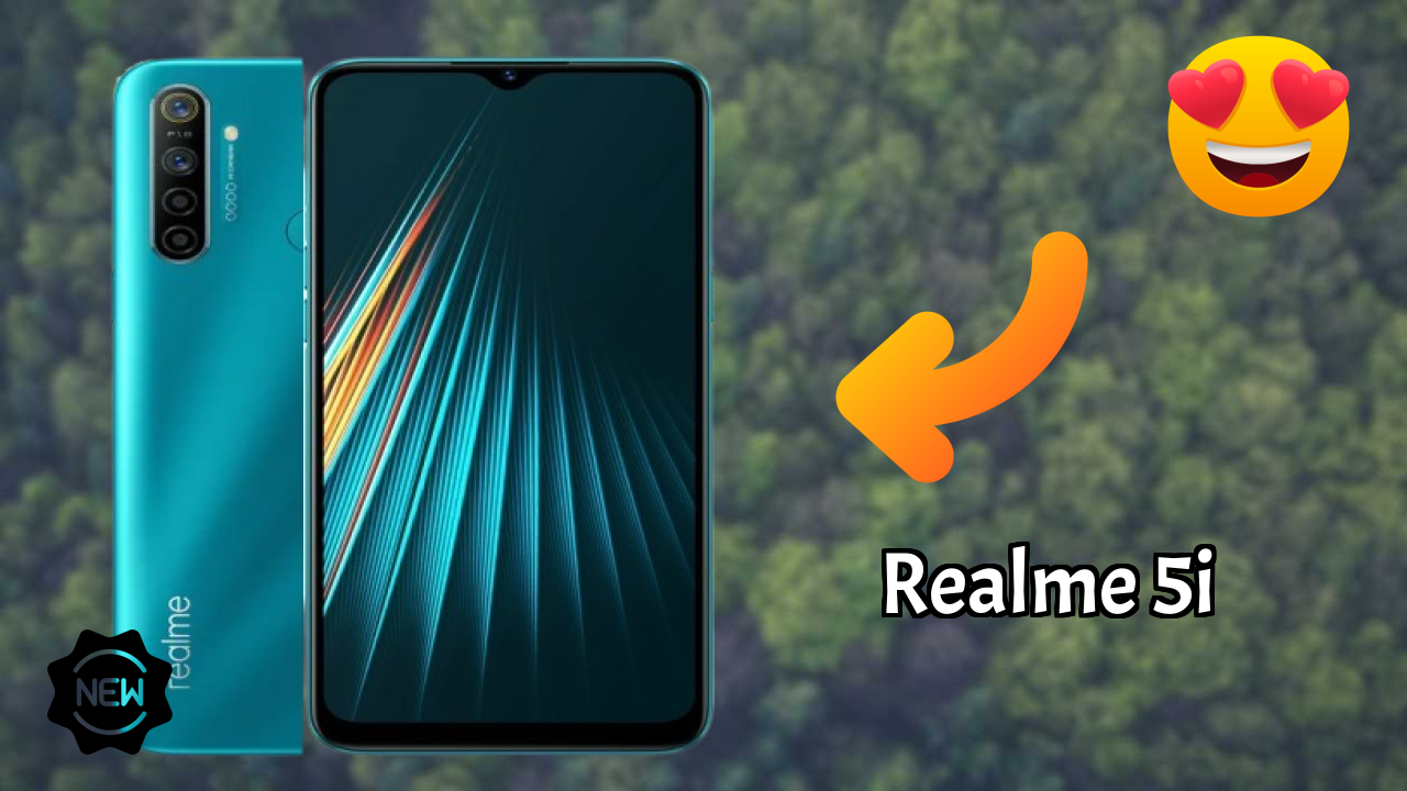 Realme 5i Display Analysis: 6.5 Inches (16.51 Cm) Screen