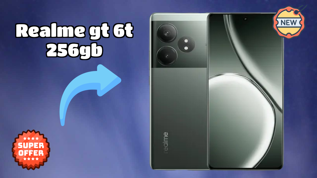 Realme GT 6T 256GB Gaming Benchmarks with 8 GB RAM Performance