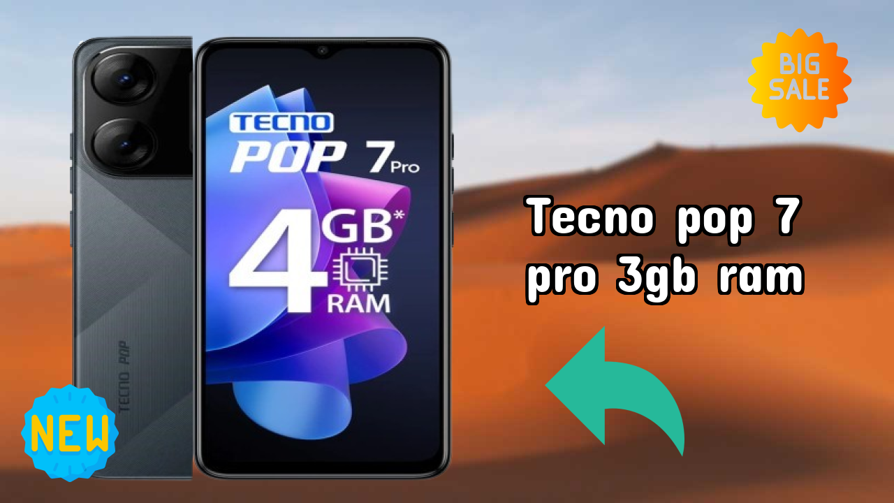 Tecno Pop 7 Pro 3GB RAM at ₹7,990 - Complete Buying Guide