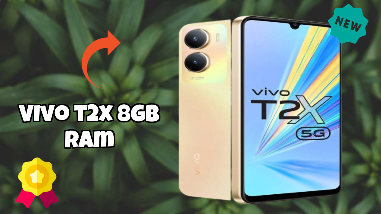 Vivo T2x 8GB RAM Camera Quality: 8 MP Front Camera Selfie Review